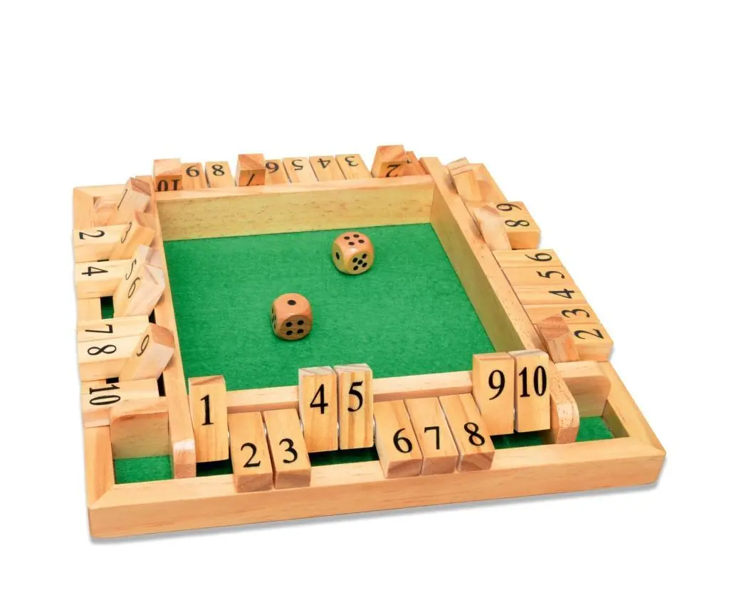 Bild: 4000826080138 | Deluxe Shut the box | 2-4 Spieler | Spiel | 606108013 | Deutsch | 2015