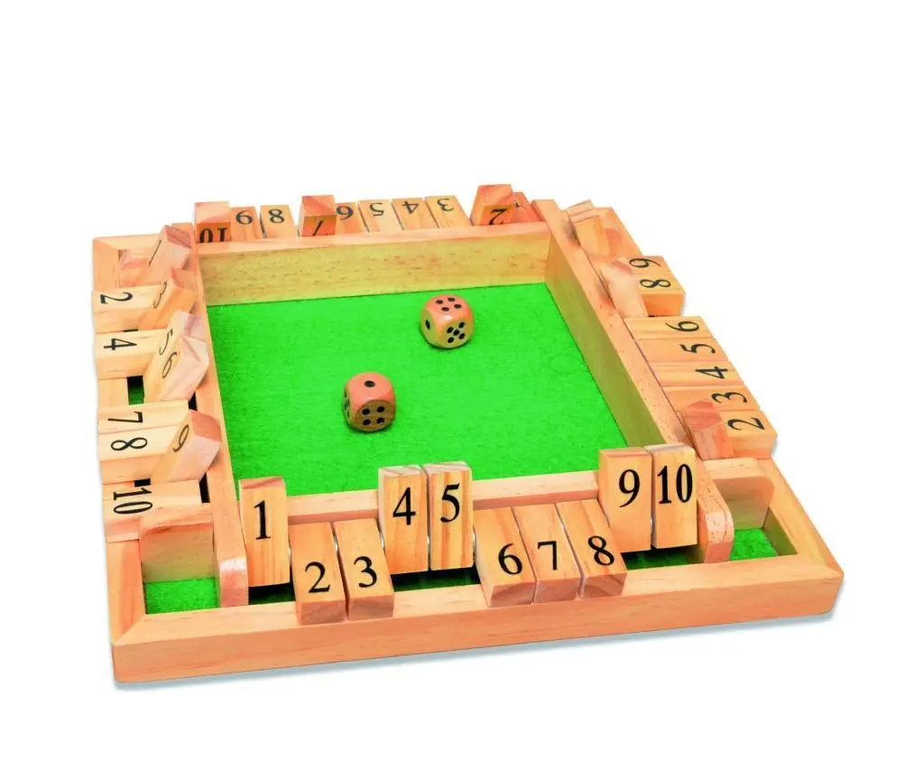 Bild: 4000826080138 | Deluxe Shut the box | 2-4 Spieler | Spiel | 606108013 | Deutsch | 2015