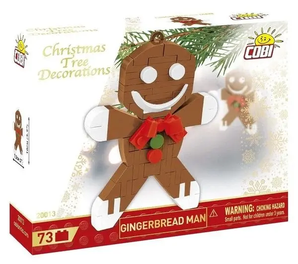 Cover: 5902251200138 | COBI 20013 - Gingerbread Man, Lebkuchenmann, Christbaumschmuck,...