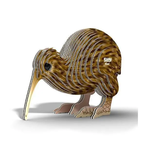 Bild: 9421036940138 | EUGY - 3D Bastelset Brauner Kiwi | Eugy | Kit (Bastelset) | 650091
