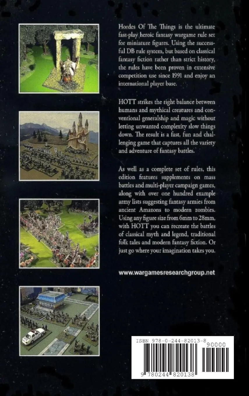 Rückseite: 9780244820138 | Hordes of the Things version 2.1 | Phil Barker (u. a.) | Buch | 2019
