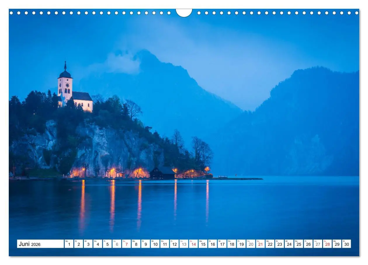 Bild: 9783457780138 | Ein Frühling am Traunsee - Verträumte Ansichten (Wandkalender 2026...