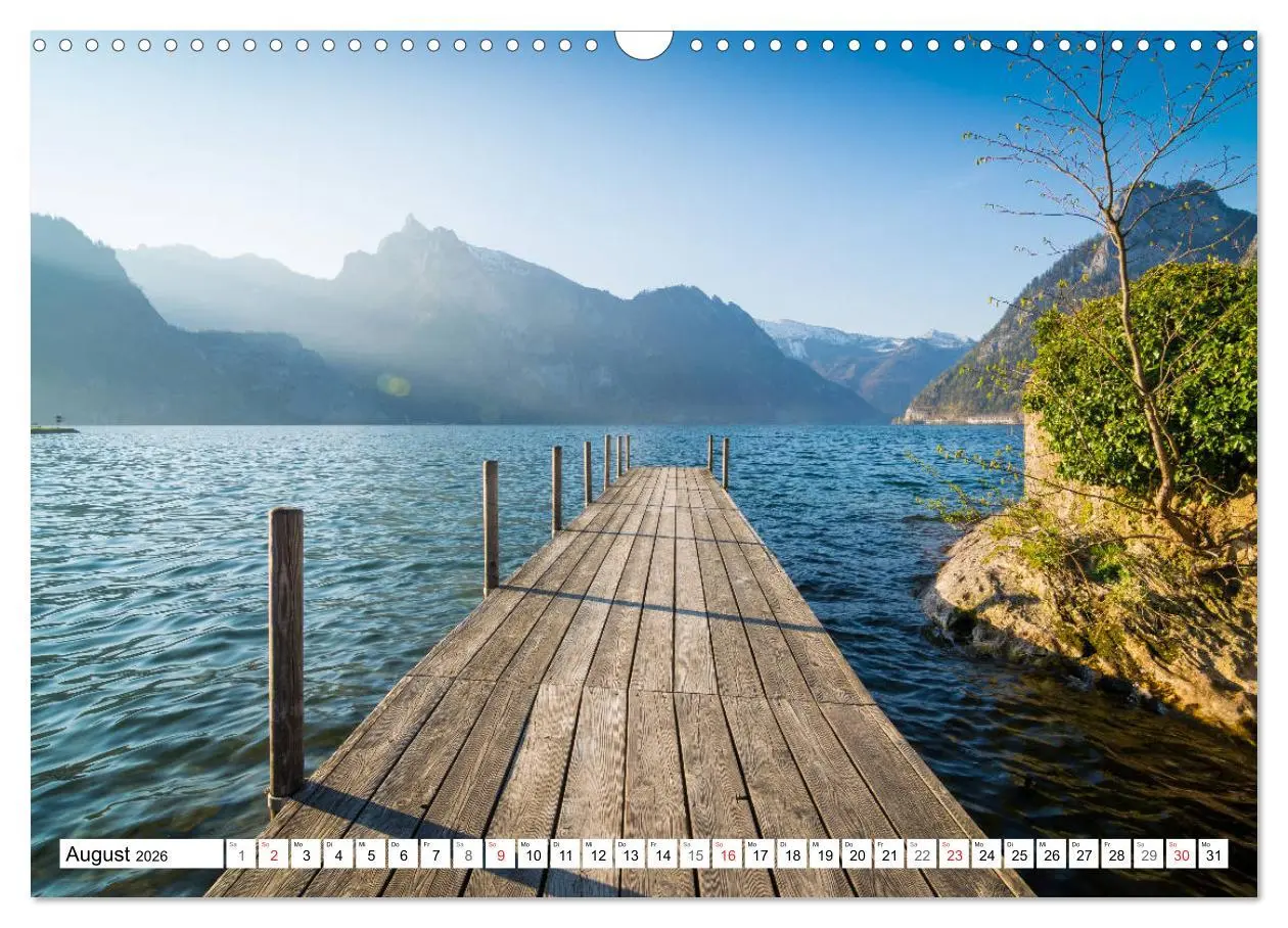 Bild: 9783457780138 | Ein Frühling am Traunsee - Verträumte Ansichten (Wandkalender 2026...