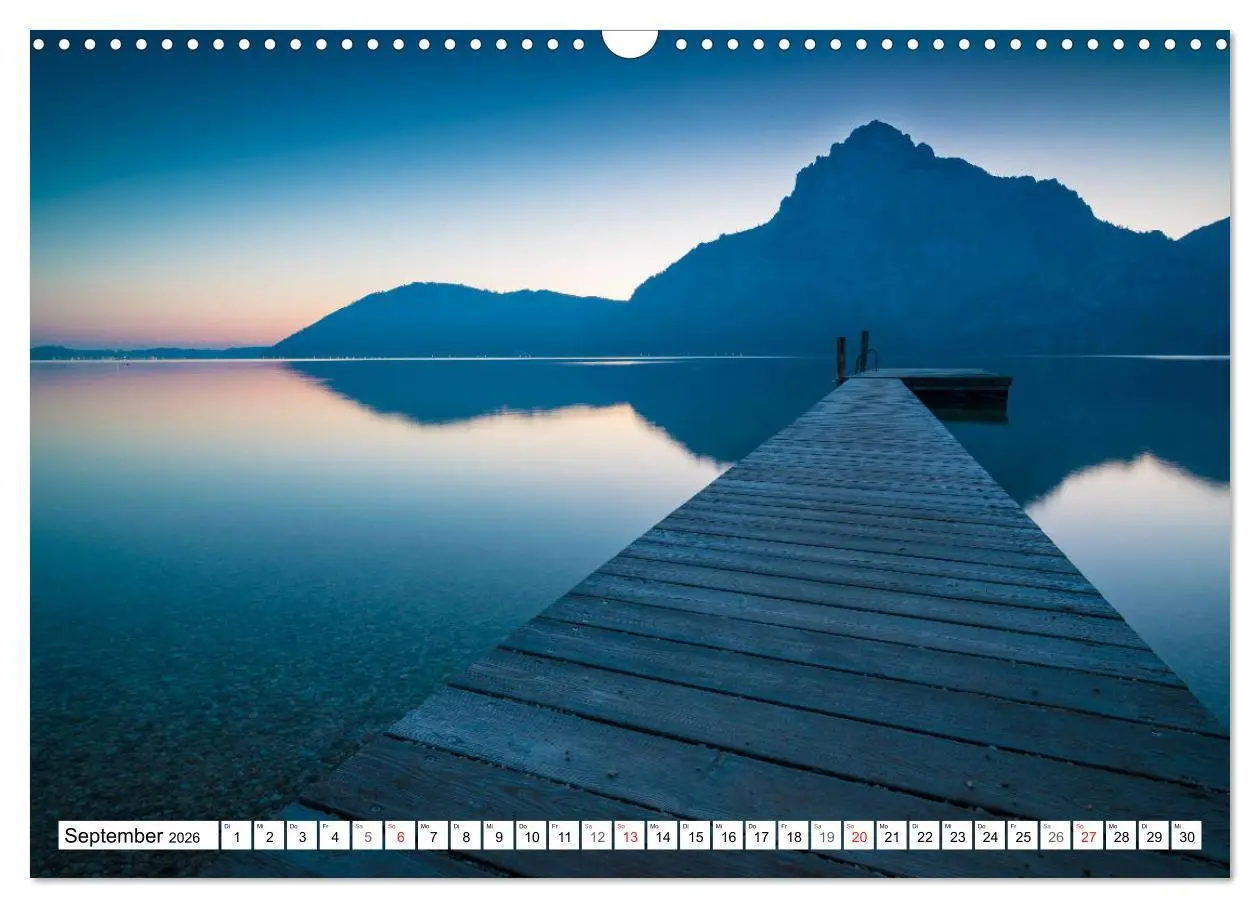 Bild: 9783457780138 | Ein Frühling am Traunsee - Verträumte Ansichten (Wandkalender 2026...