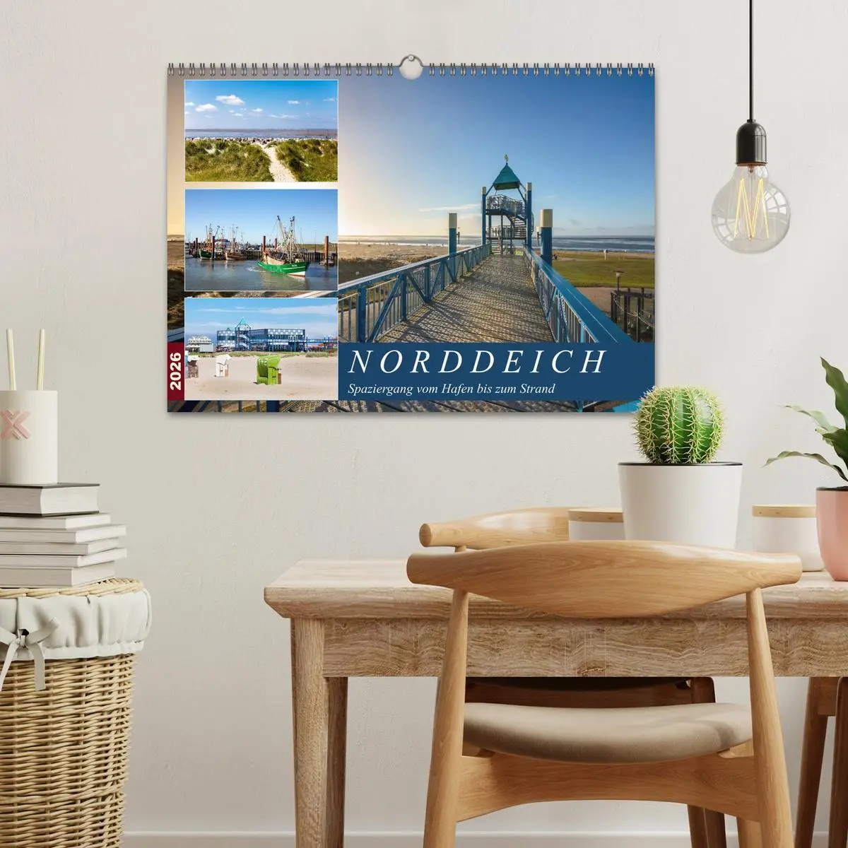 Bild: 9783457920138 | Norddeich Spaziergang vom Hafen bis zum Strand (Wandkalender 2026...