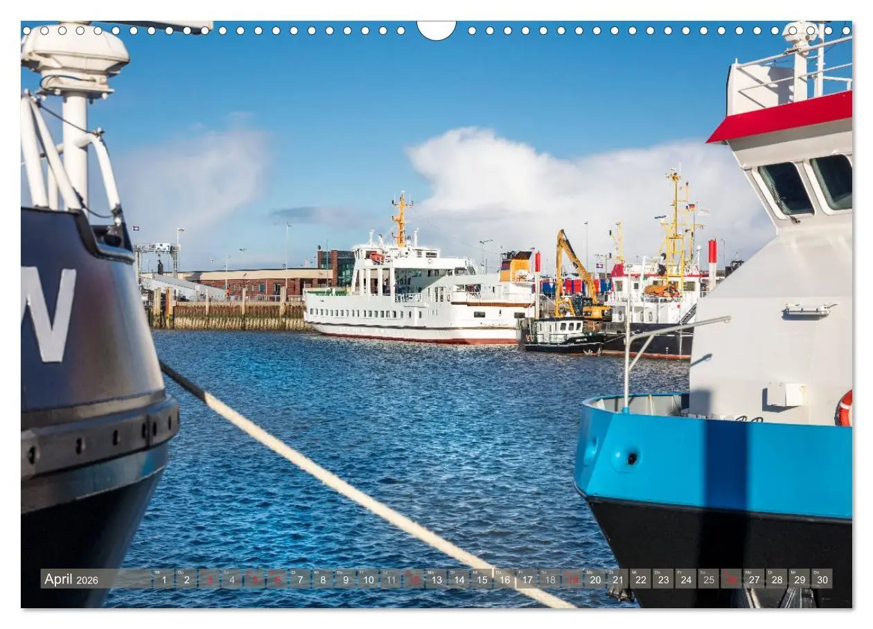 Bild: 9783457920138 | Norddeich Spaziergang vom Hafen bis zum Strand (Wandkalender 2026...