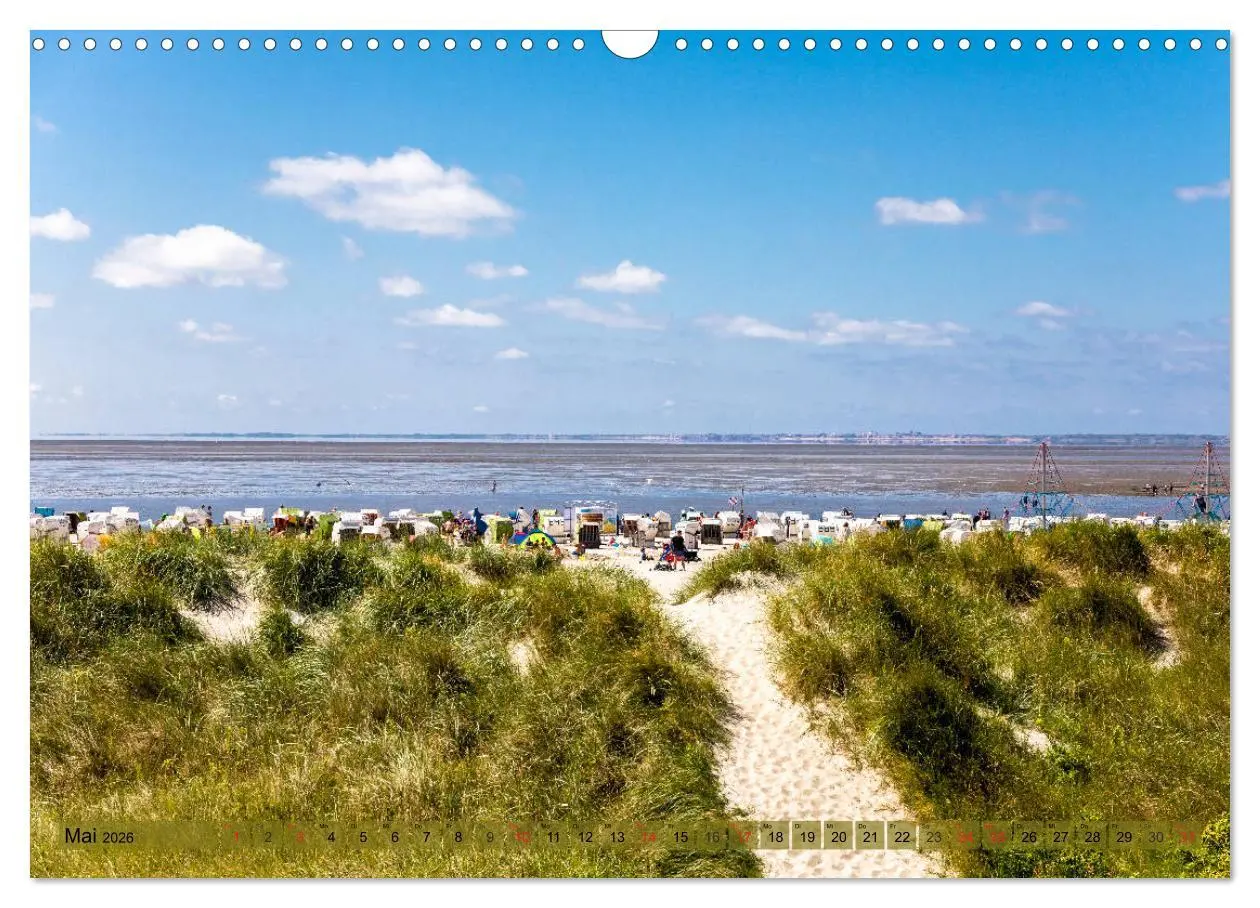 Bild: 9783457920138 | Norddeich Spaziergang vom Hafen bis zum Strand (Wandkalender 2026...