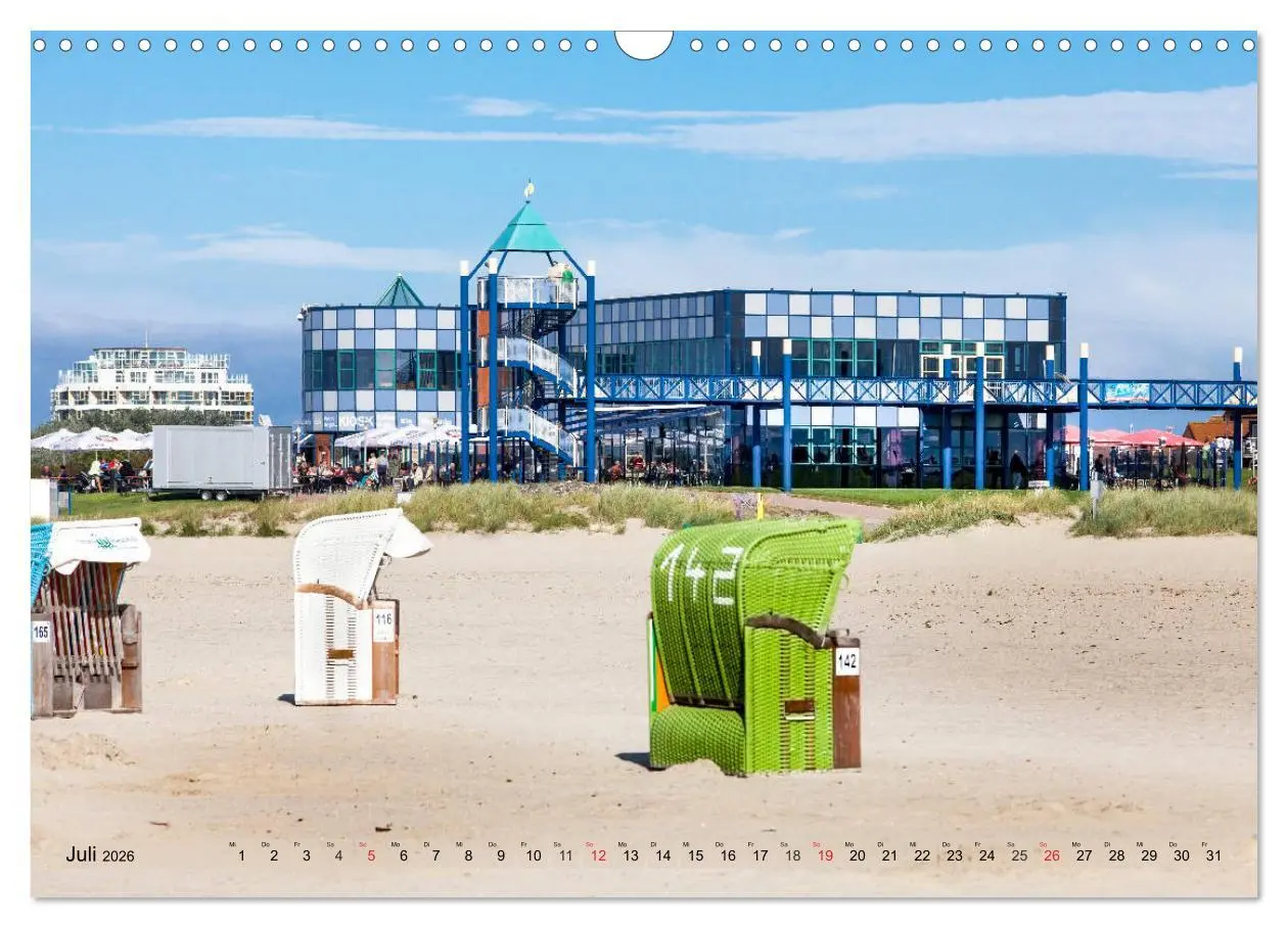 Bild: 9783457920138 | Norddeich Spaziergang vom Hafen bis zum Strand (Wandkalender 2026...