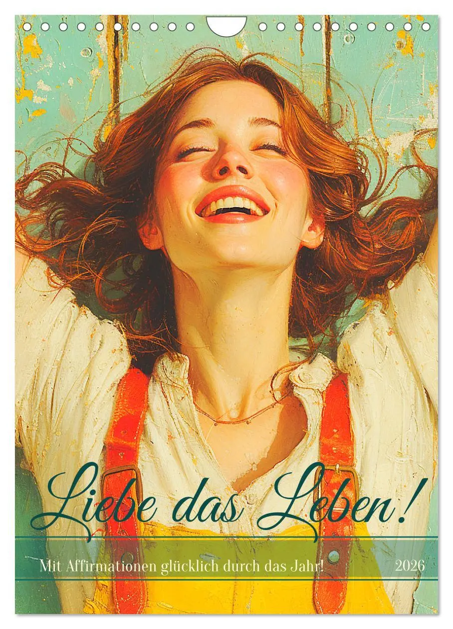 Cover: 9783516250138 | Liebe das Leben! Mit Affirmationen glücklich durch das Jahr!...