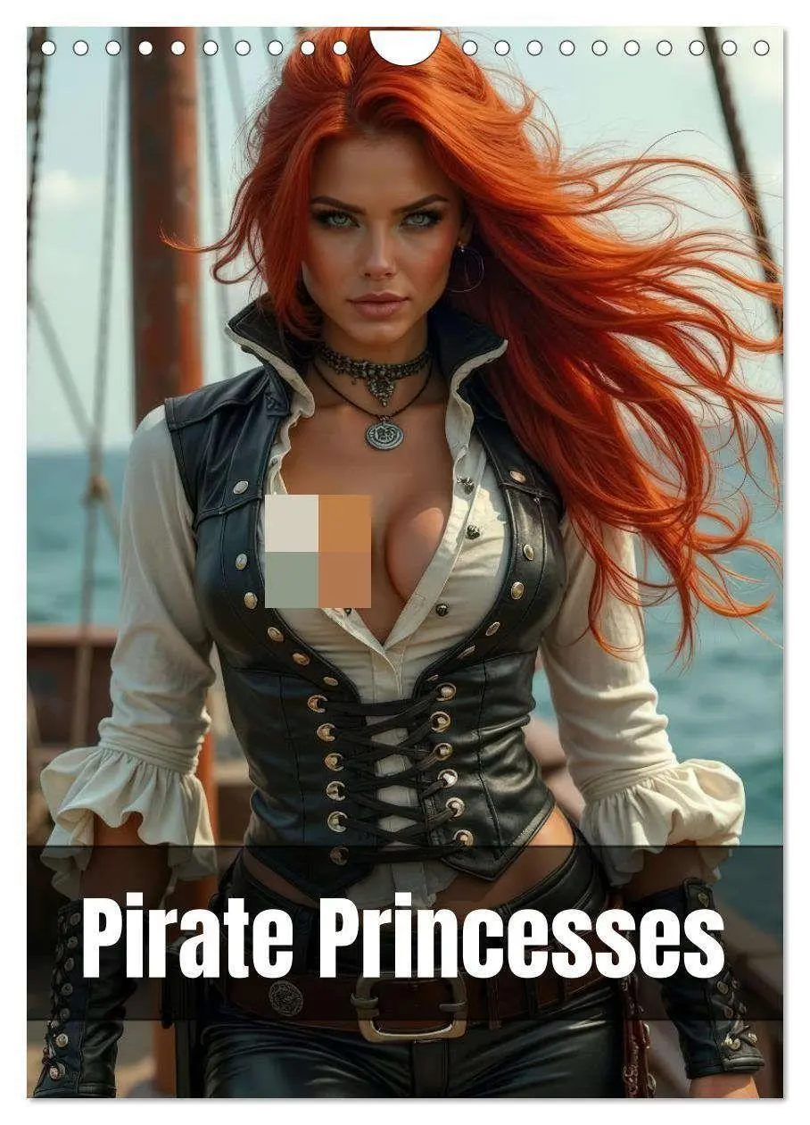 Cover: 9783516700138 | Pirate princesses (Wall Calendar 2026 DIN A4 portrait), CALVENDO 12...