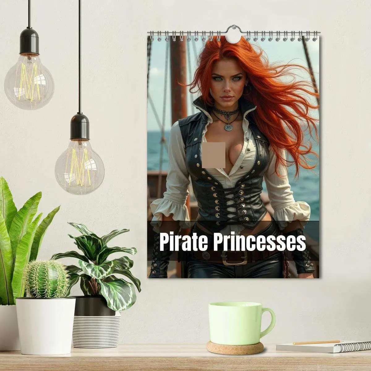 Bild: 9783516700138 | Pirate princesses (Wall Calendar 2026 DIN A4 portrait), CALVENDO 12...