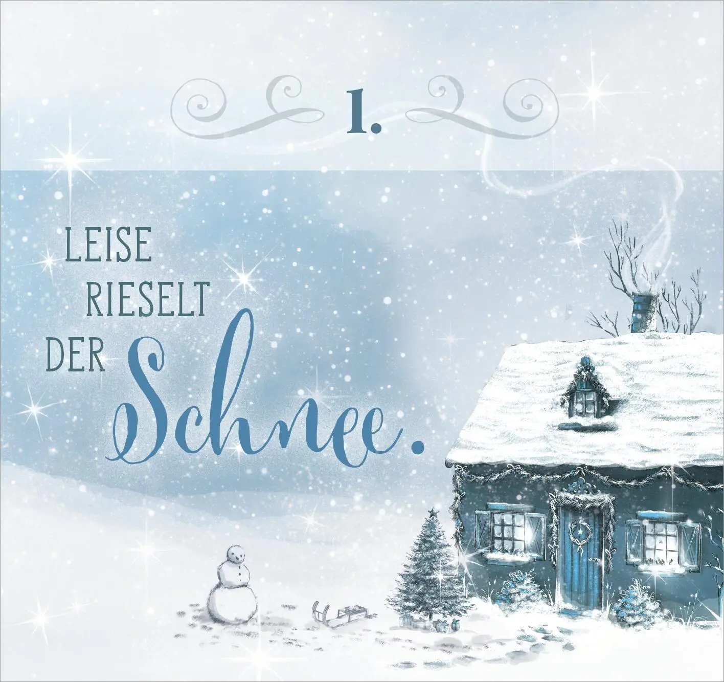 Bild: 4014489140238 | Postkarten-Adventskalender. Weihnachten ist, wenn das Herz nach...