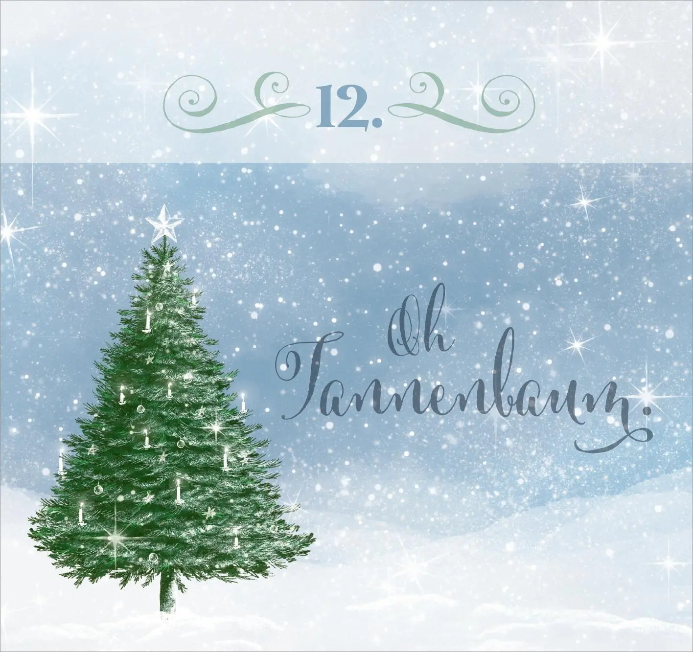 Bild: 4014489140238 | Postkarten-Adventskalender. Weihnachten ist, wenn das Herz nach...