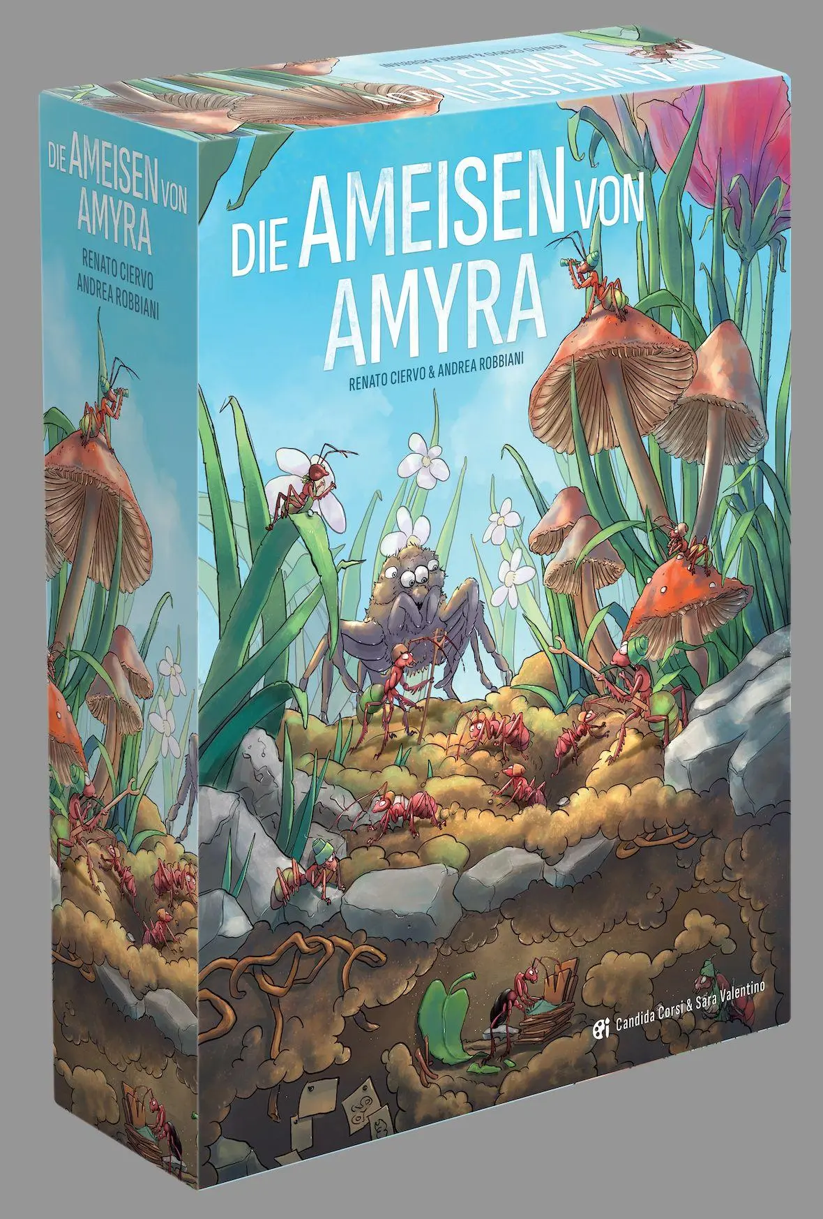 Cover: 4260754850238 | Die Ameisen von Amyra | Renato Cierwo (u. a.) | Spiel | Deutsch | 2026