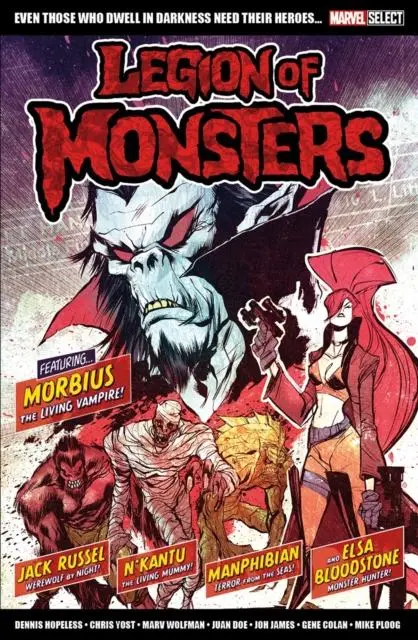 Cover: 9781804910238 | Marvel select: Legion of Monsters | Dennis Hopeless | Taschenbuch