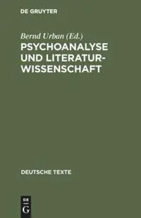 Cover: 9783484190238 | Psychoanalyse und Literaturwissenschaft | Bernd Urban | Buch | XLVI
