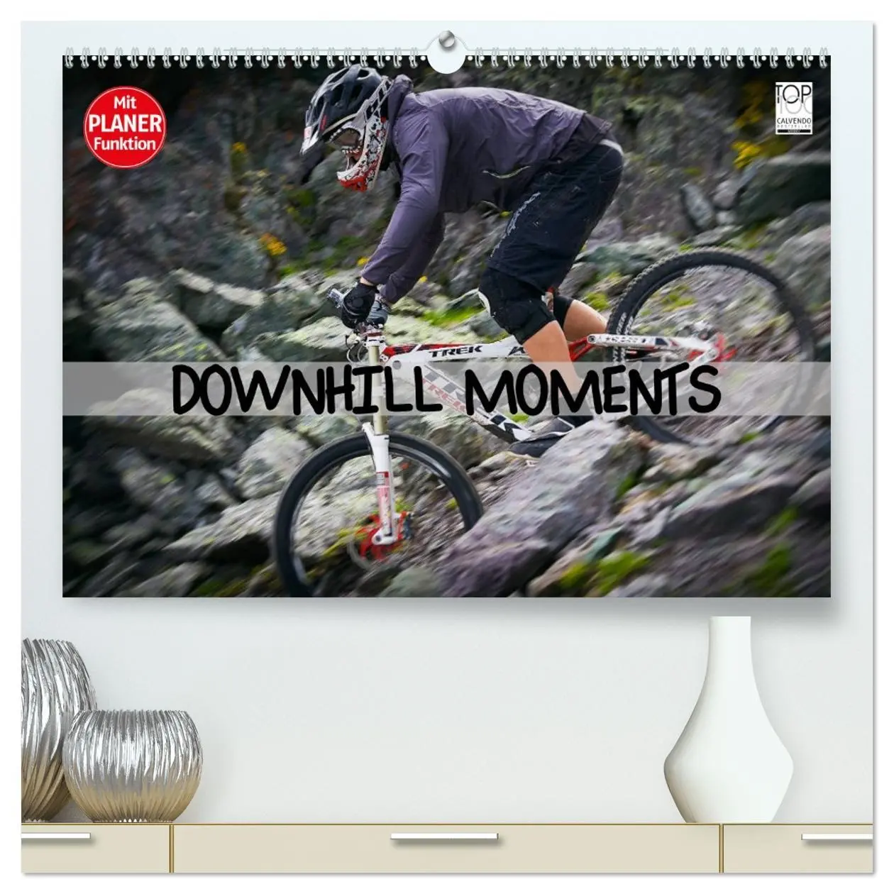 Cover: 9783516000238 | Downhill Moments (hochwertiger Premium Wandkalender 2026 DIN A2...