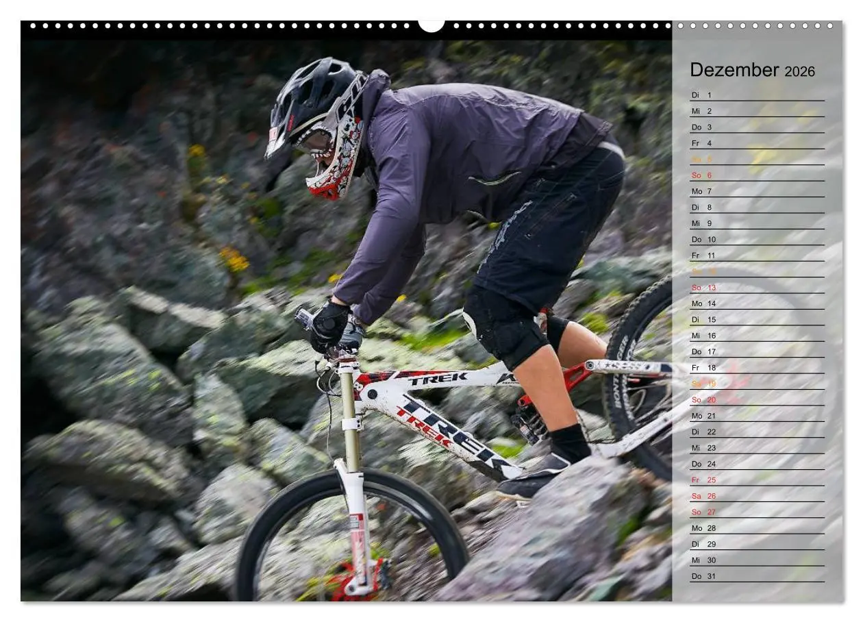 Bild: 9783516000238 | Downhill Moments (hochwertiger Premium Wandkalender 2026 DIN A2...