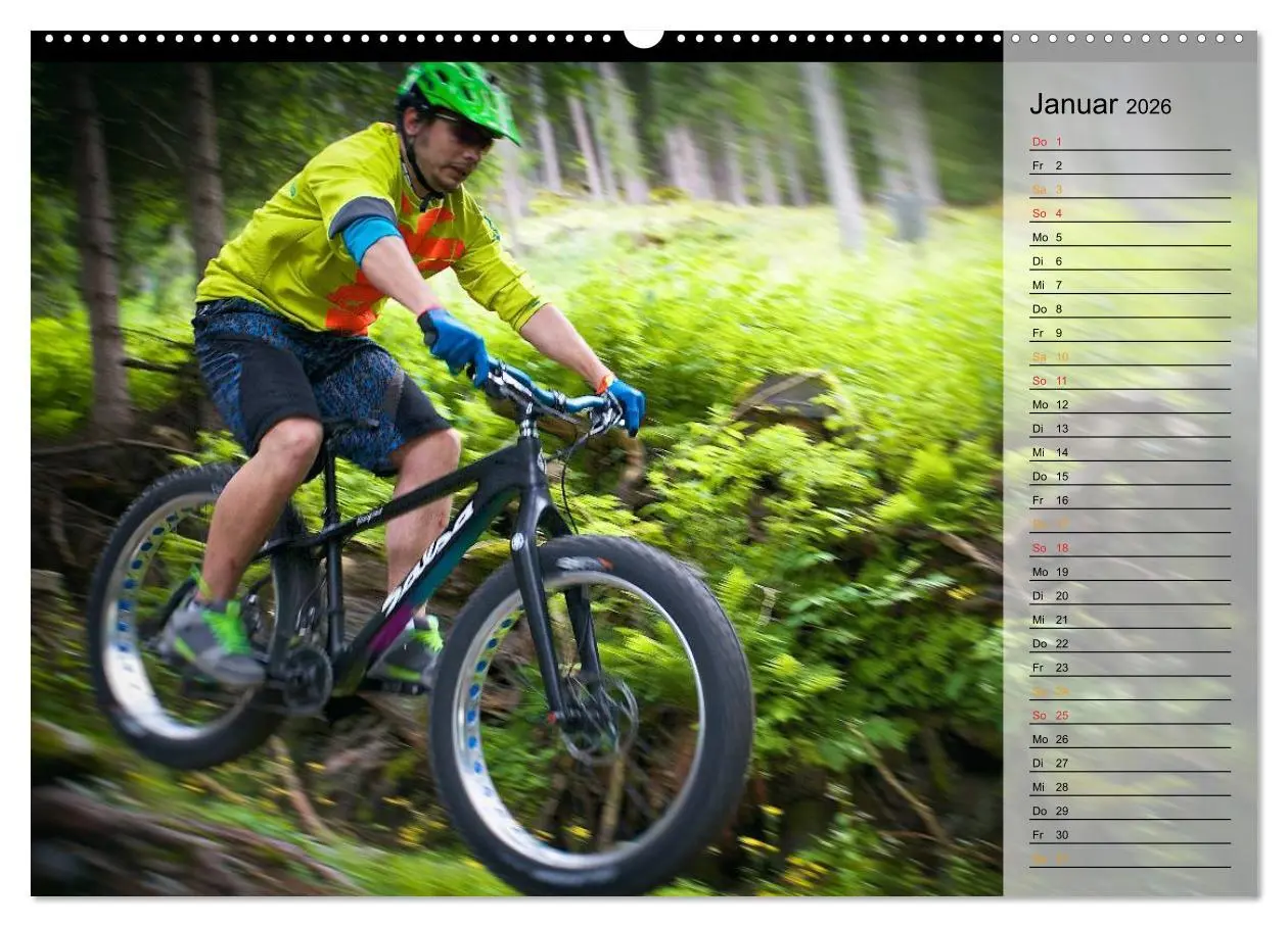 Bild: 9783516000238 | Downhill Moments (hochwertiger Premium Wandkalender 2026 DIN A2...