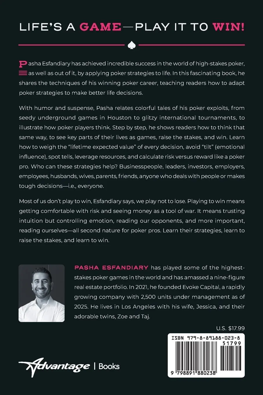 Rückseite: 9798891880238 | Raising the Stakes | Pasha Esfandiary | Taschenbuch | Englisch | 2025