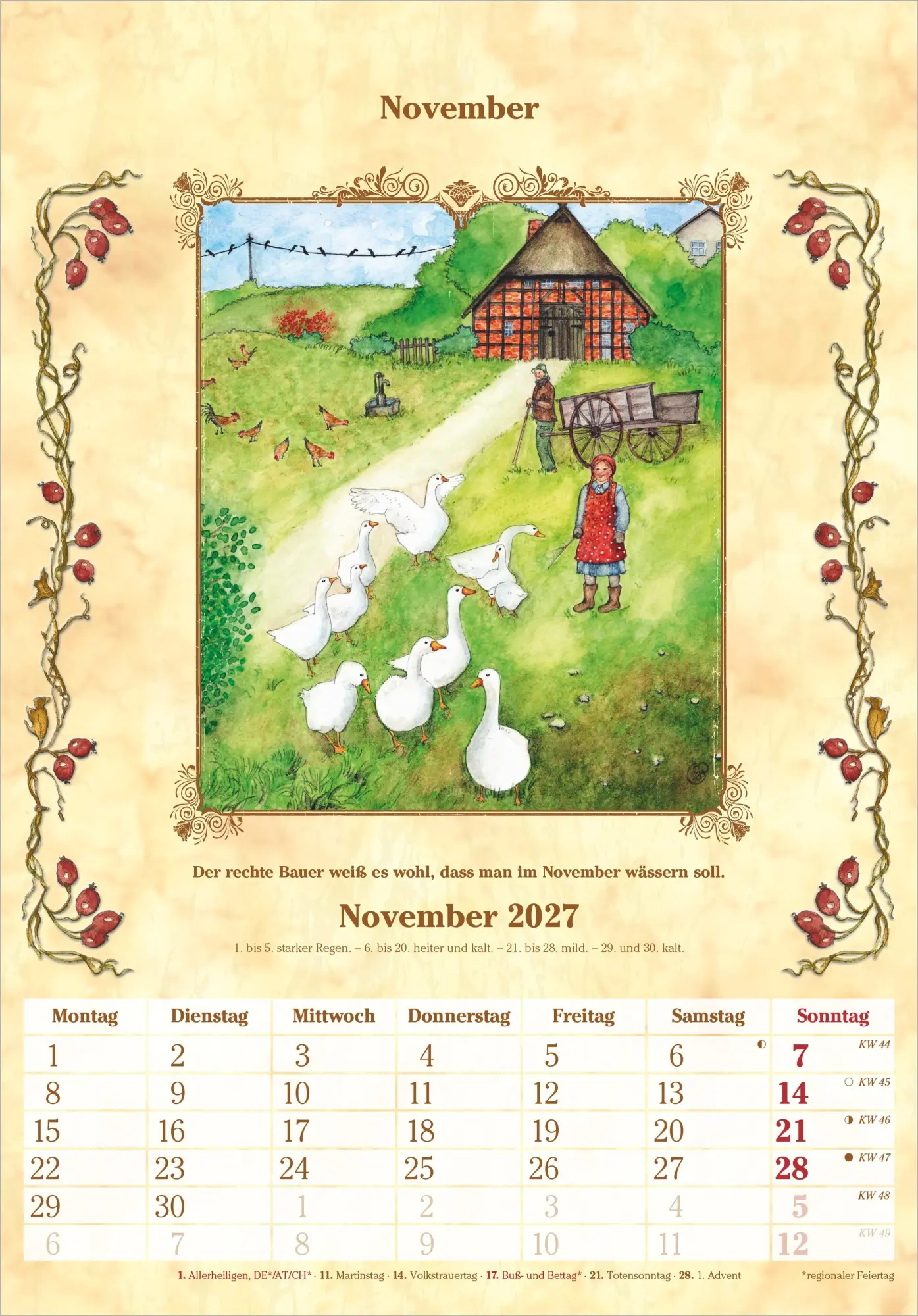 Bild: 4069095010338 | Bauernkalender 2027 | Neumann Verlage GmbH &amp; Co KG | Kalender | 14 S.