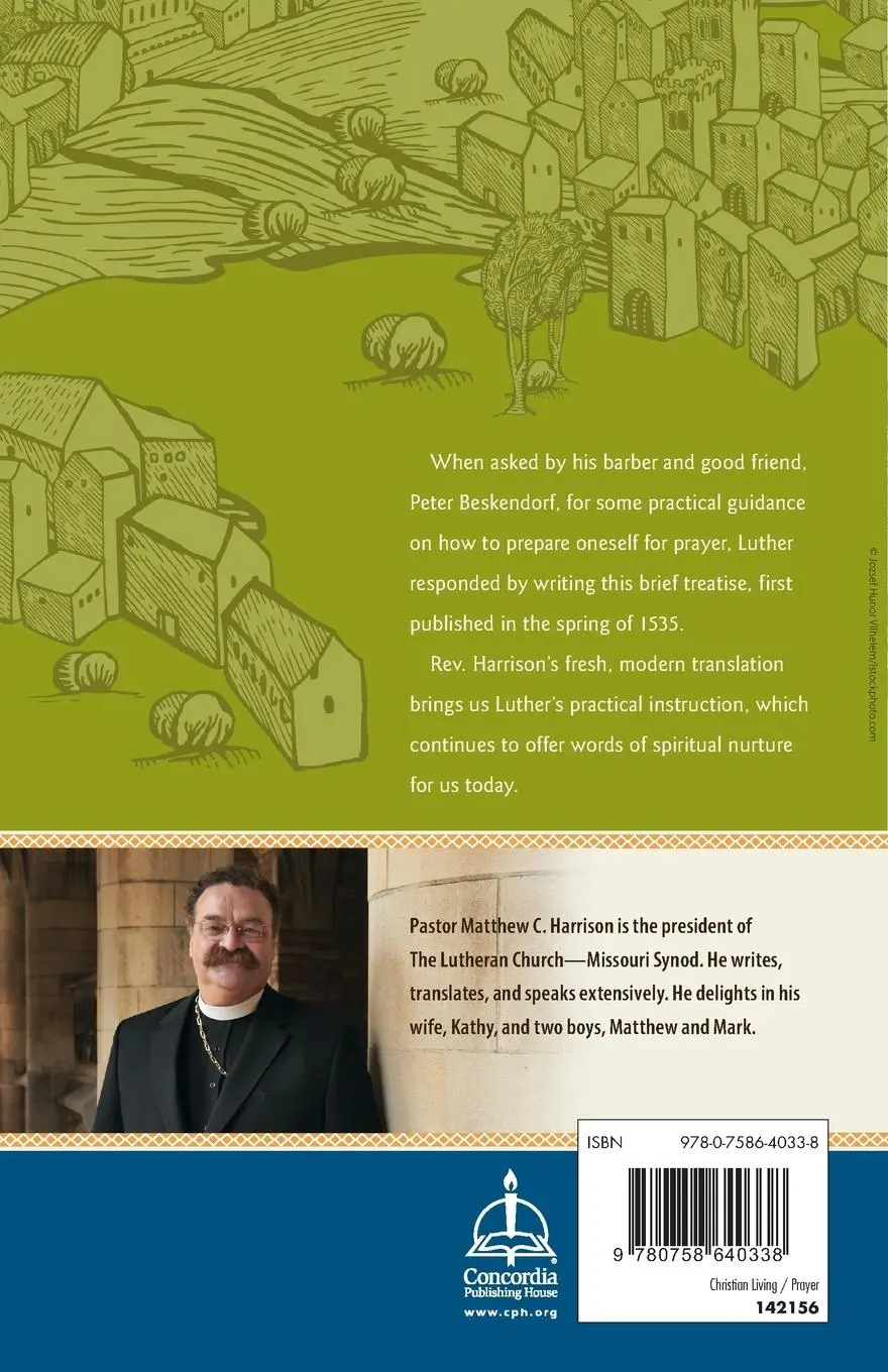 Rückseite: 9780758640338 | A Simple Way to Pray | Matthew Harrison | Taschenbuch | Englisch