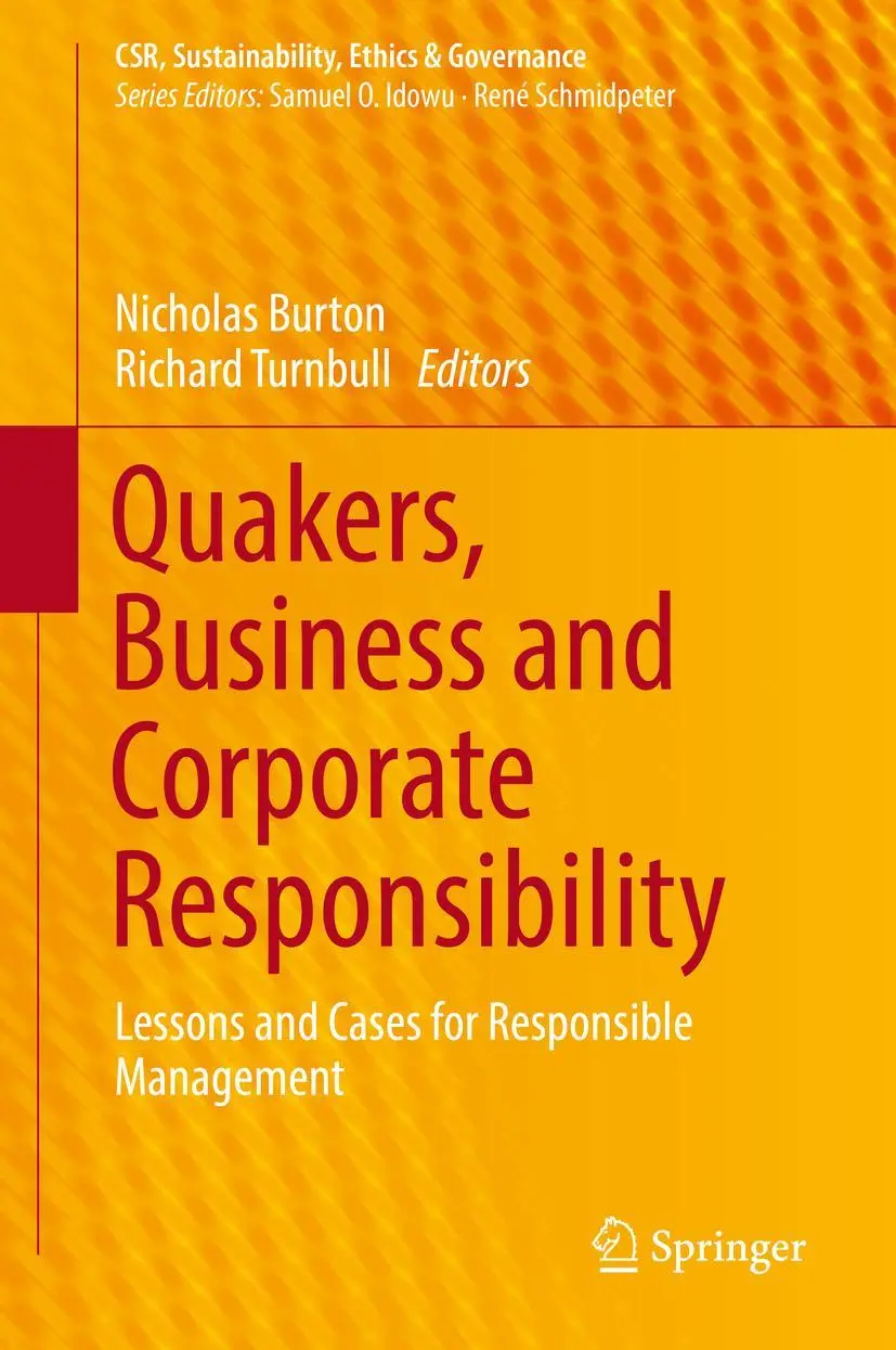 Cover: 9783030040338 | Quakers, Business and Corporate Responsibility | Turnbull (u. a.) | vi