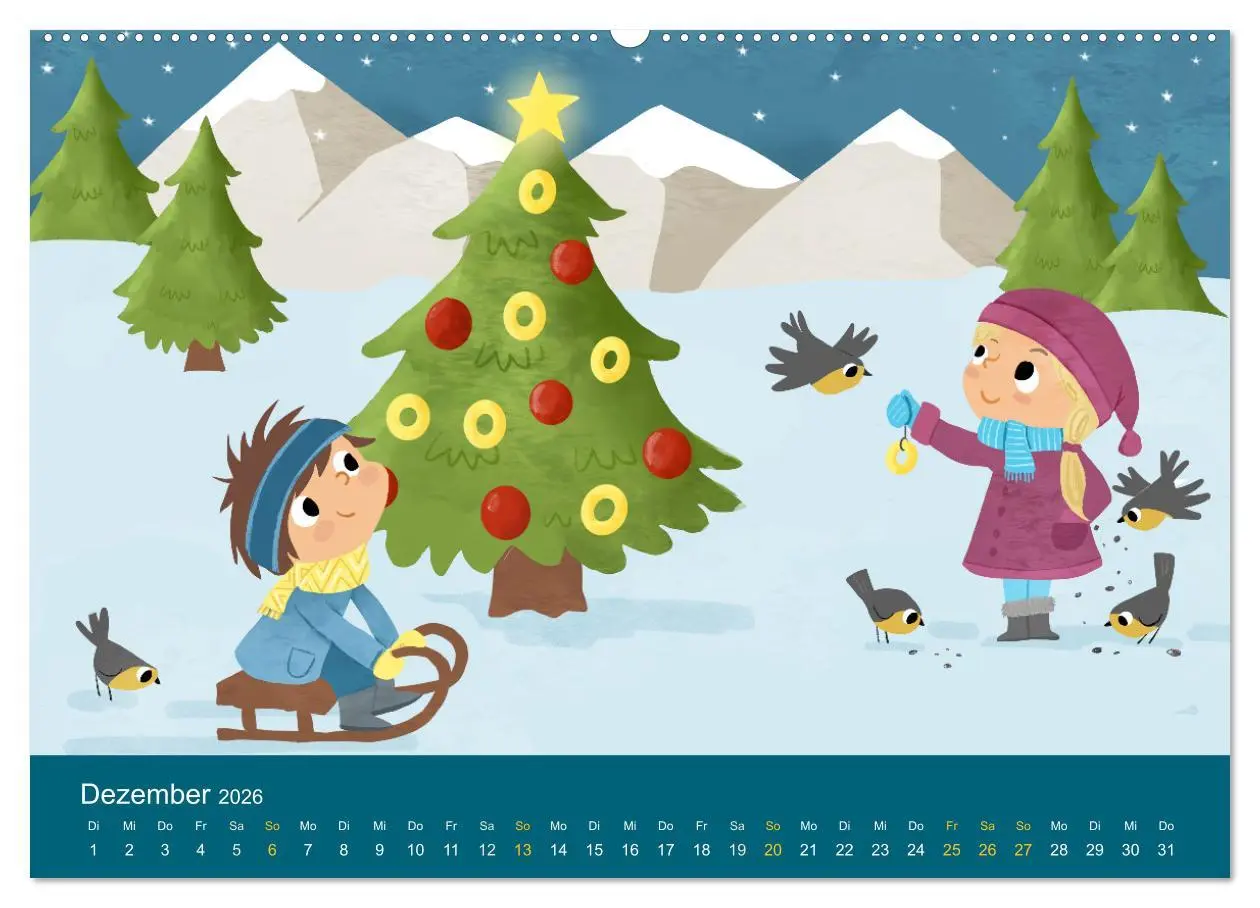 Bild: 9783457450338 | KINDERLACHEN - Fröhlich durch das Jahr - Ein Kinderkalender...