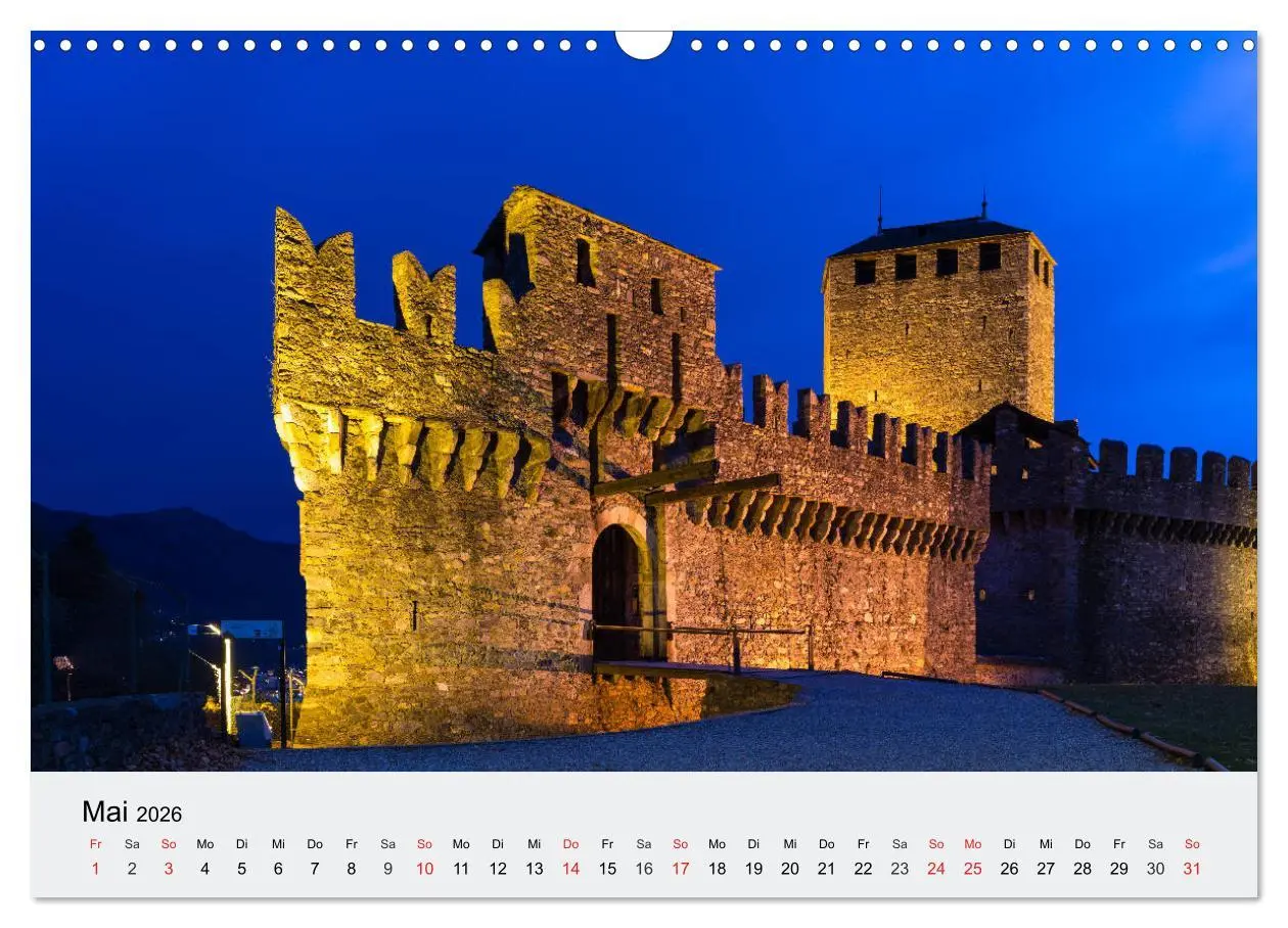Bild: 9783457830338 | Tessin - Ticino (Wandkalender 2026 DIN A3 quer), CALVENDO...