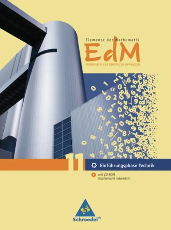Cover: 9783507870338 | Elemente der Mathematik für berufliche Gymnasien. Schulbuch....