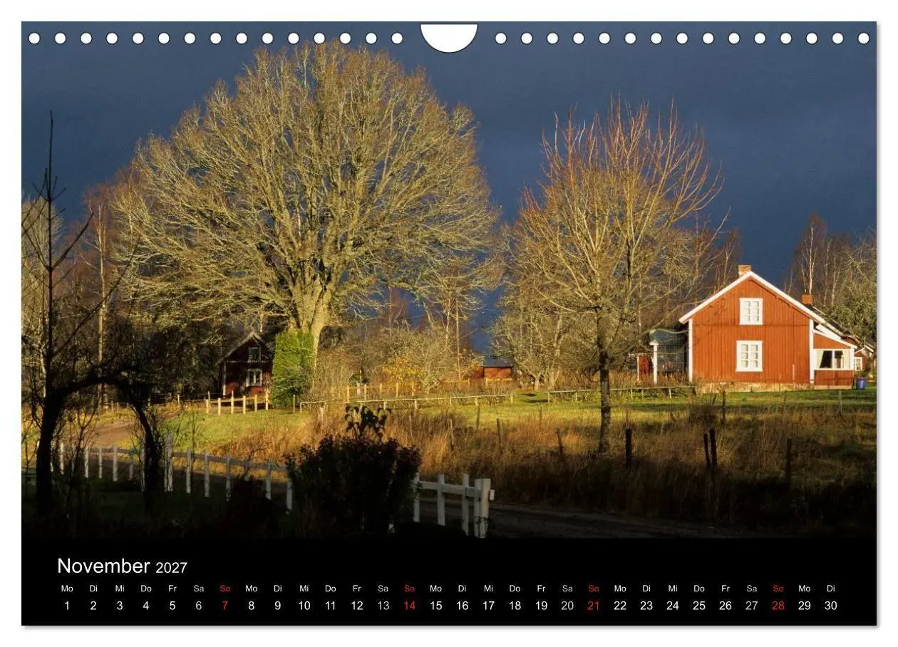 Bild: 9783569940338 | Schweden im Wechsel der Jahreszeiten (Wandkalender 2027 DIN A4...