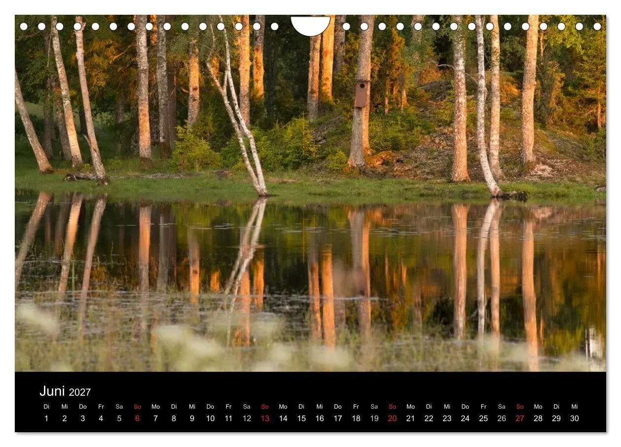 Bild: 9783569940338 | Schweden im Wechsel der Jahreszeiten (Wandkalender 2027 DIN A4...