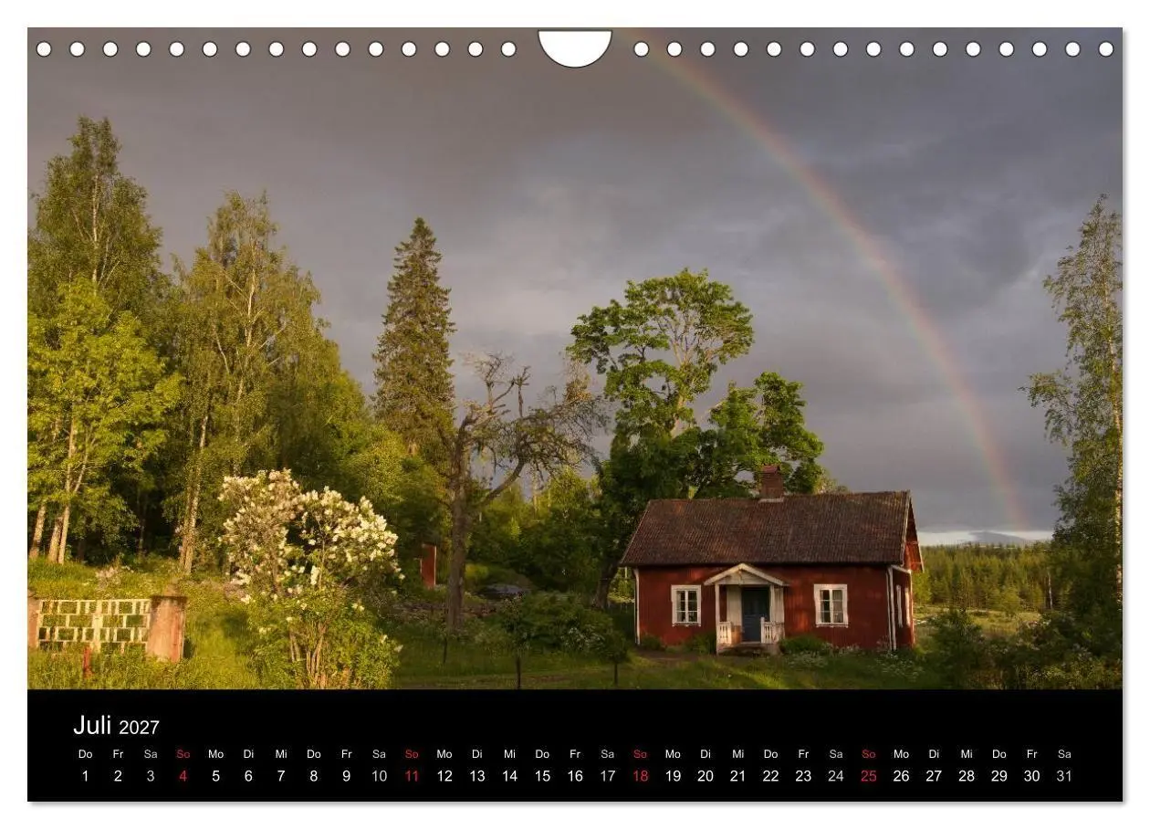 Bild: 9783569940338 | Schweden im Wechsel der Jahreszeiten (Wandkalender 2027 DIN A4...