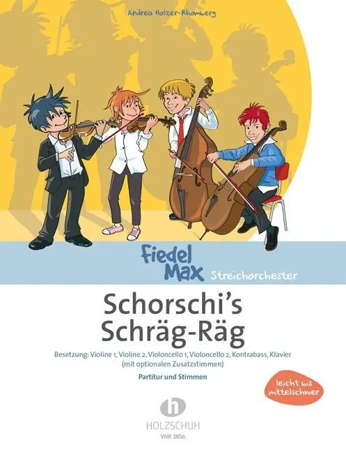 Cover: 9783864340338 | Fiedel-Max Streichorchester, Schorschi`s Schräg Räg, für 2...