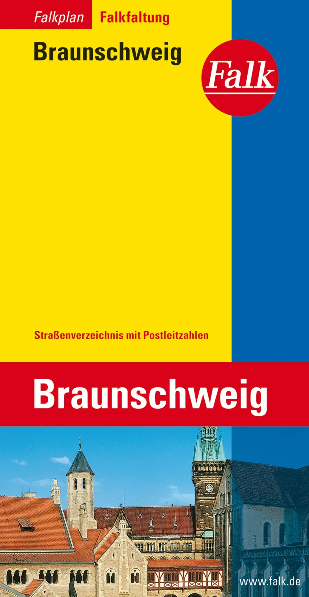 Cover: 9783884450338 | Falk Stadtplan Falkfaltung Braunschweig 1:20 000 | (Land-)Karte | 1 S.