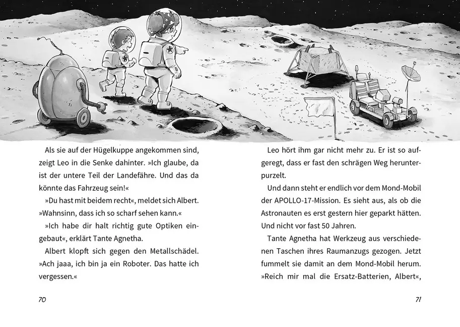 Bild: 9783965940338 | Leos wilde Abenteuer - Mond-Fieber | Andreas Völlinger | Buch | 96 S.