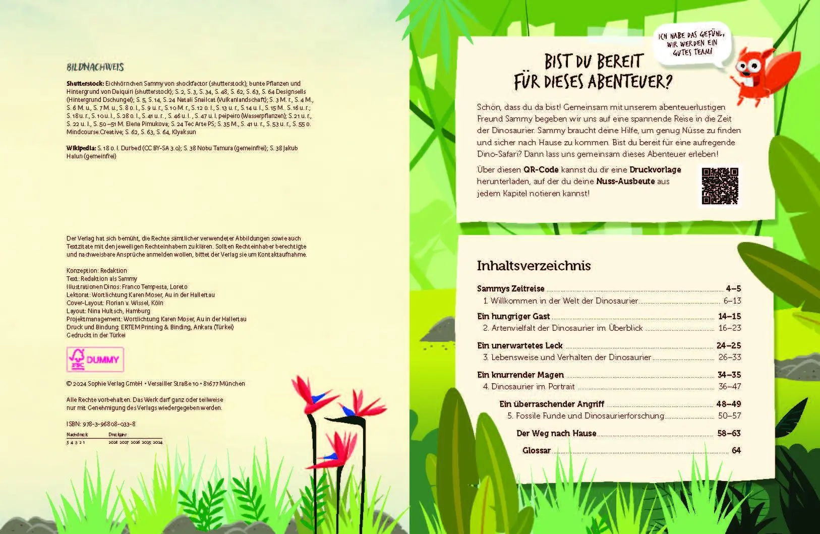 Bild: 9783968080338 | Dino-Safari | Teste dein Wissen (Sammy checkt's) | Buch | Sophie Check