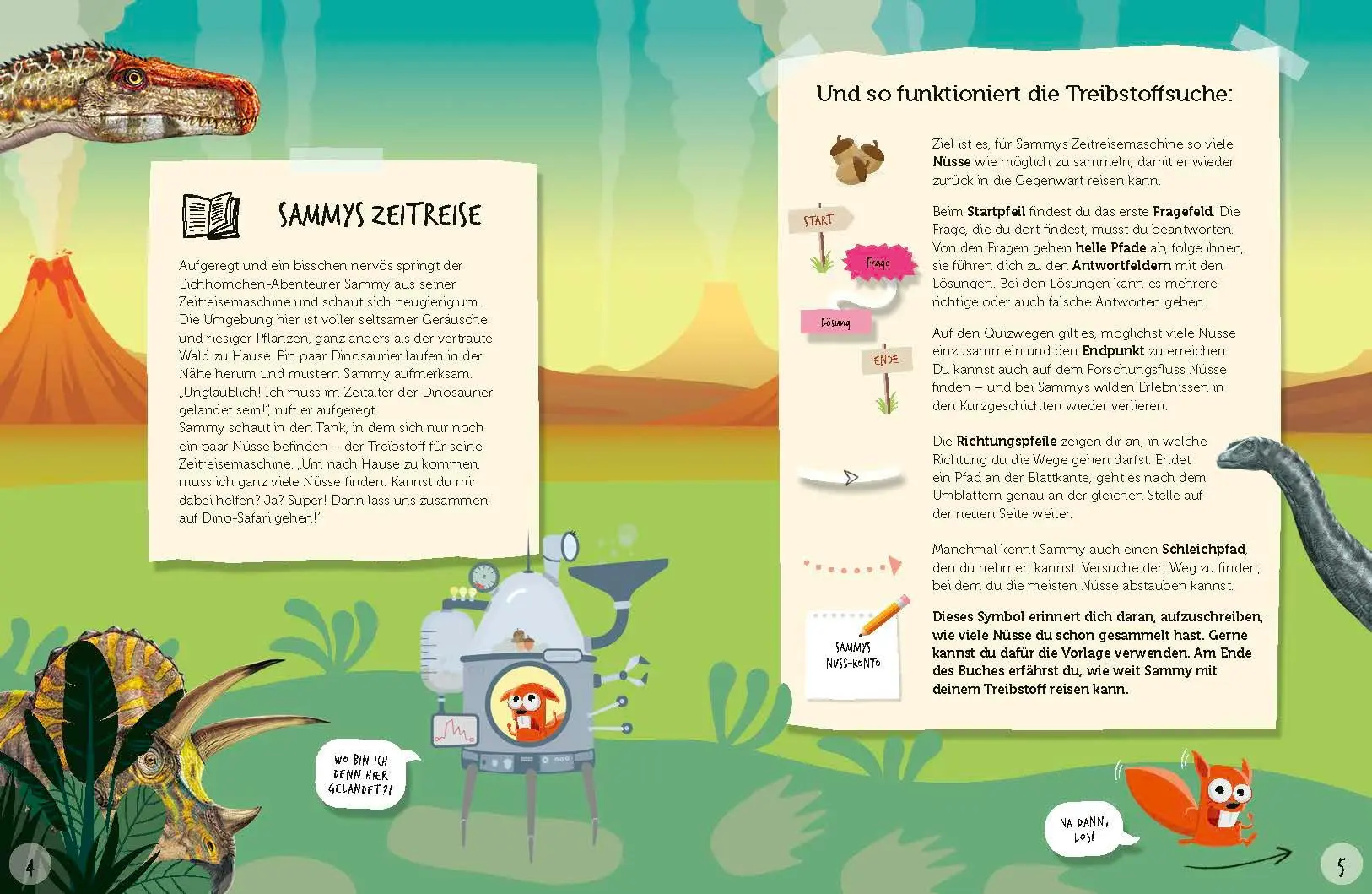 Bild: 9783968080338 | Dino-Safari | Teste dein Wissen (Sammy checkt's) | Buch | Sophie Check