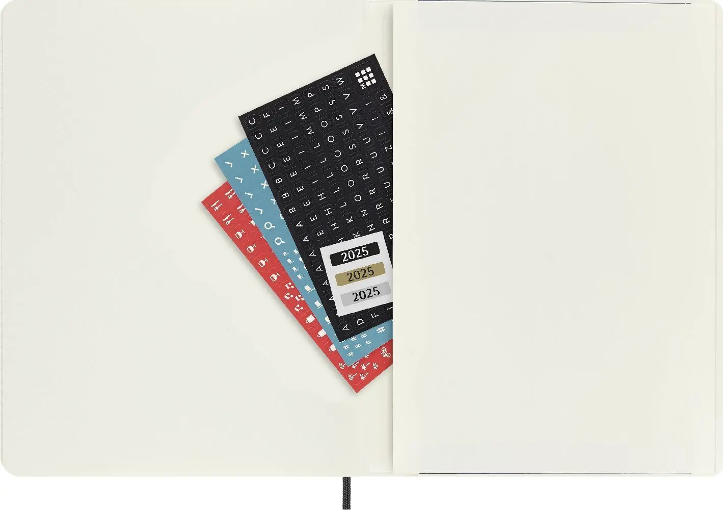 Bild: 8056999270438 | Moleskine 12 Monate Wochen Notizkalender 2025, XL | Buch | 144 S.