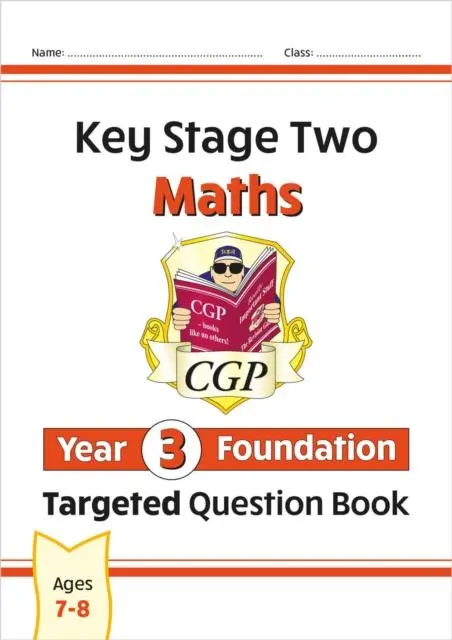 Cover: 9781789080438 | KS2 Maths Year 3 Foundation Targeted Question Book | Cgp Books | Buch