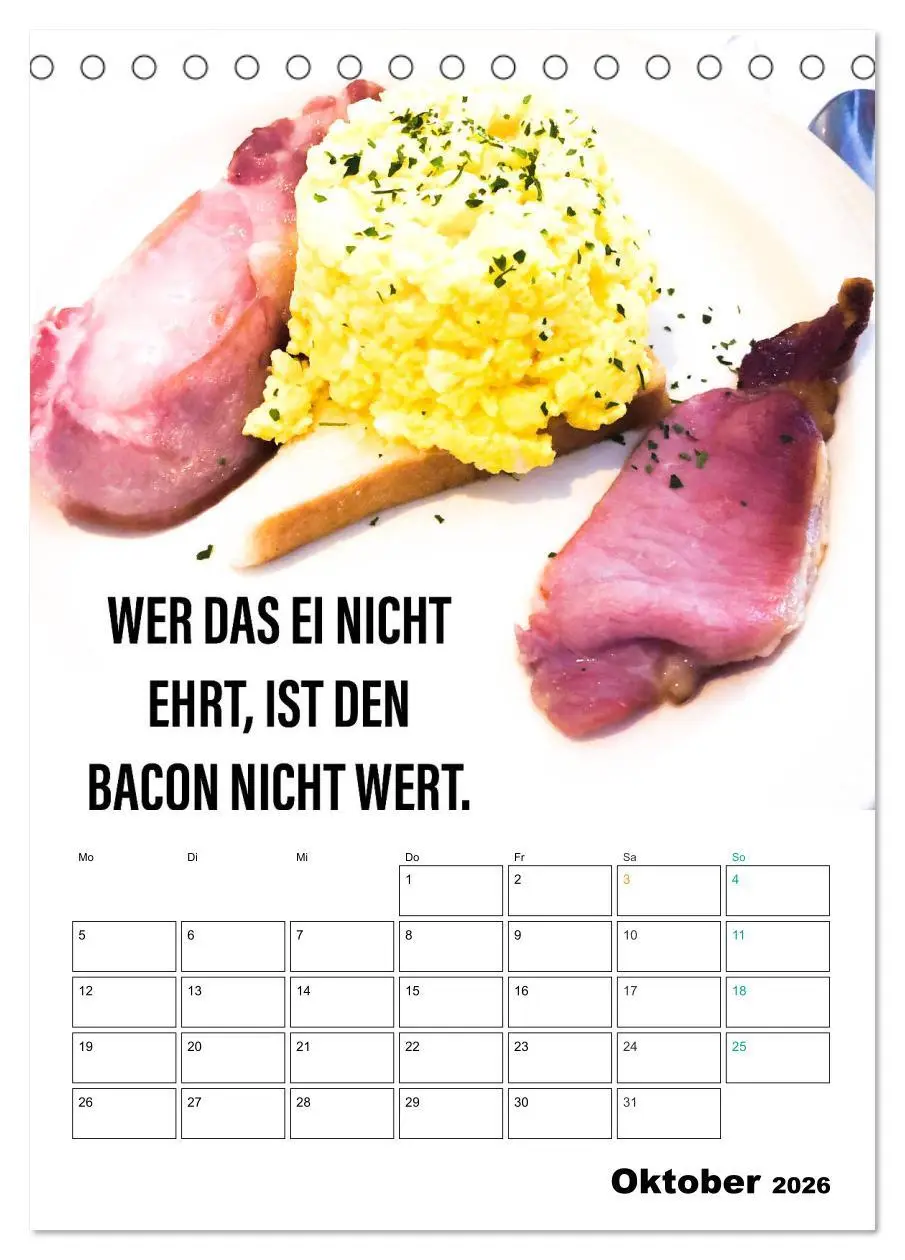Bild: 9783516390438 | Mit Eiern durch's Jahr. (Tischkalender 2026 DIN A5 hoch), CALVENDO...