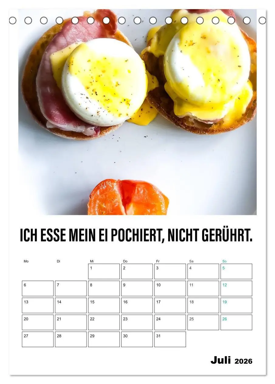 Bild: 9783516390438 | Mit Eiern durch's Jahr. (Tischkalender 2026 DIN A5 hoch), CALVENDO...