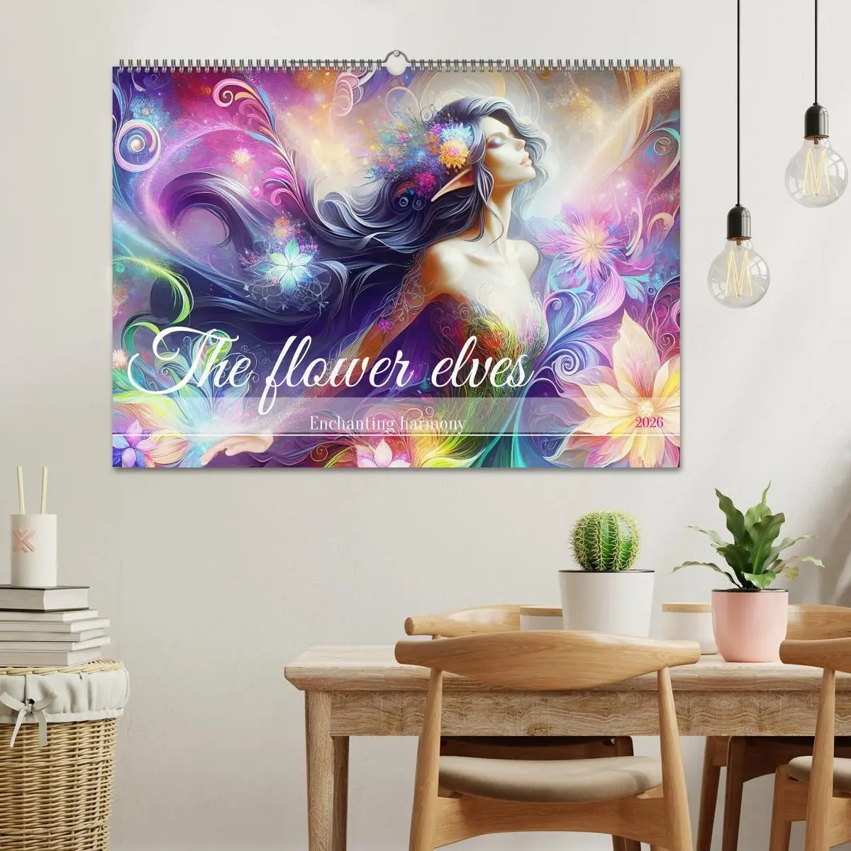 Bild: 9783516530438 | The flower elves Enchanting harmony (Wall Calendar 2026 DIN A2...