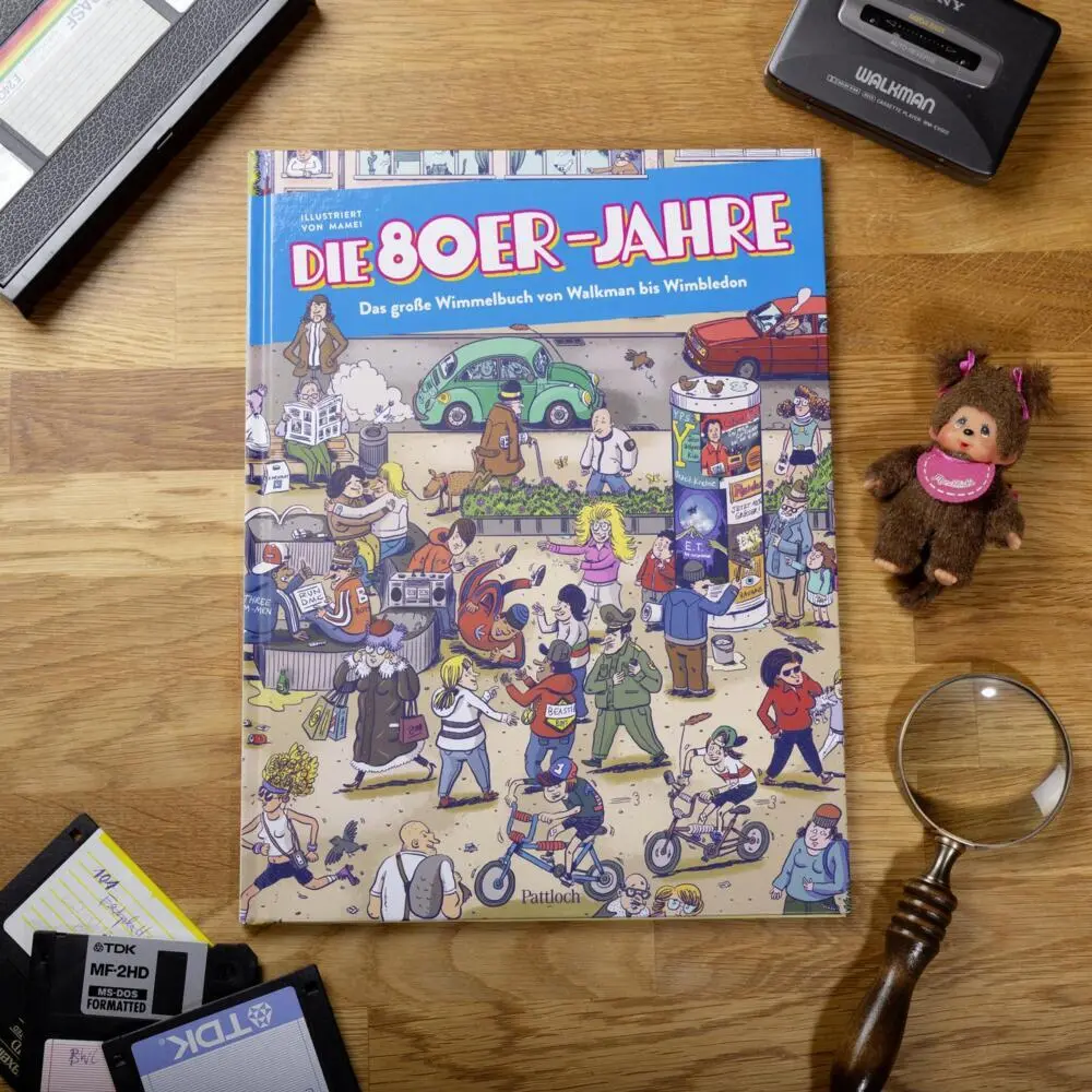 Bild: 9783629010438 | Die 80er Jahre - Das große Wimmelbuch von Walkman bis Wimbledon | Buch