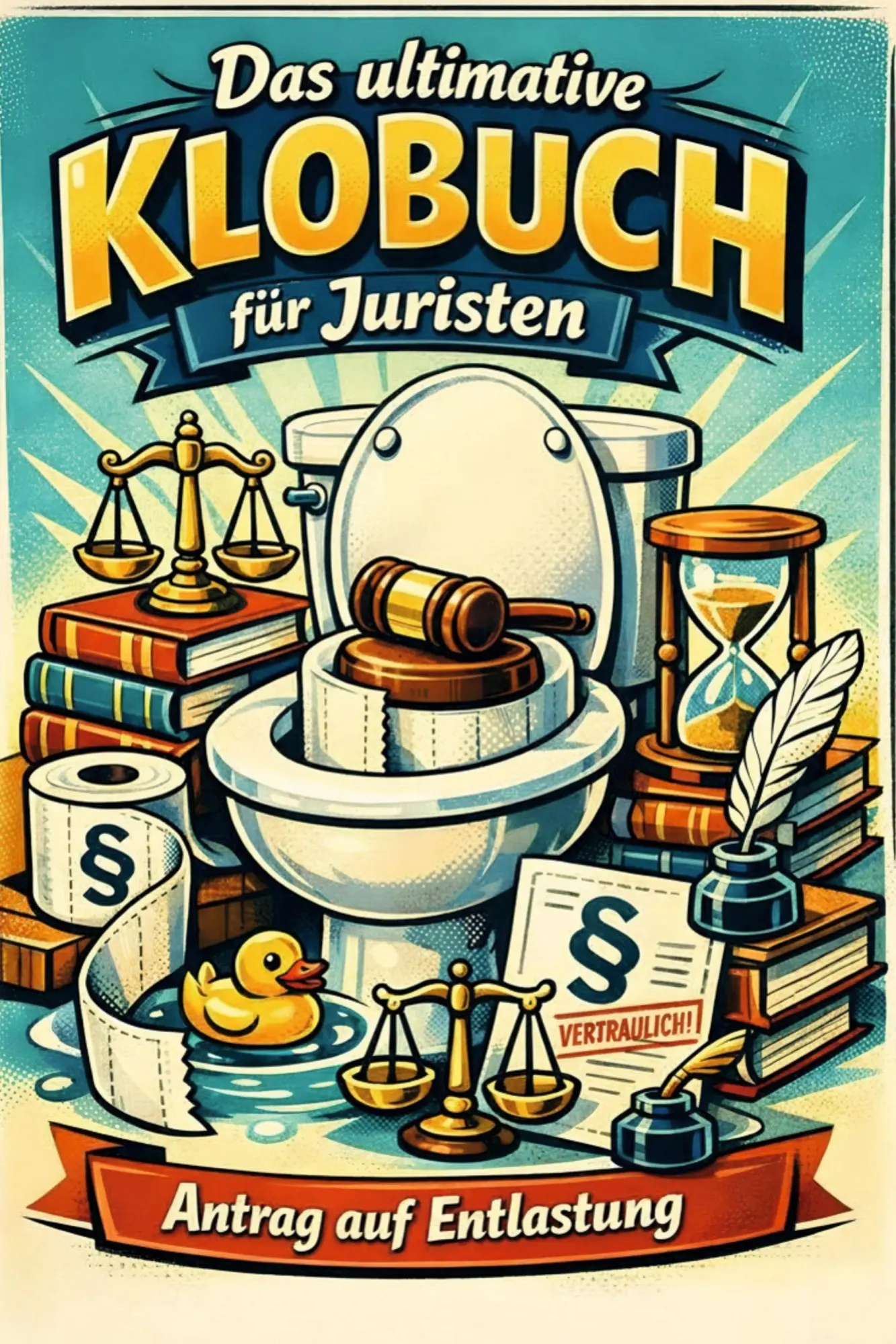 Cover: 9783696100438 | Das ultimative Klobuch für Juristen | Antrag auf Entlastung | Maier