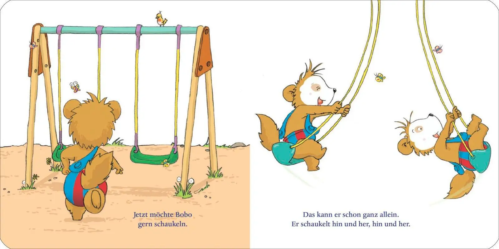 Bild: 9783757100438 | Bobo auf dem Spielplatz | Pappbilderbuch ab 24 Monaten | Osterwalder