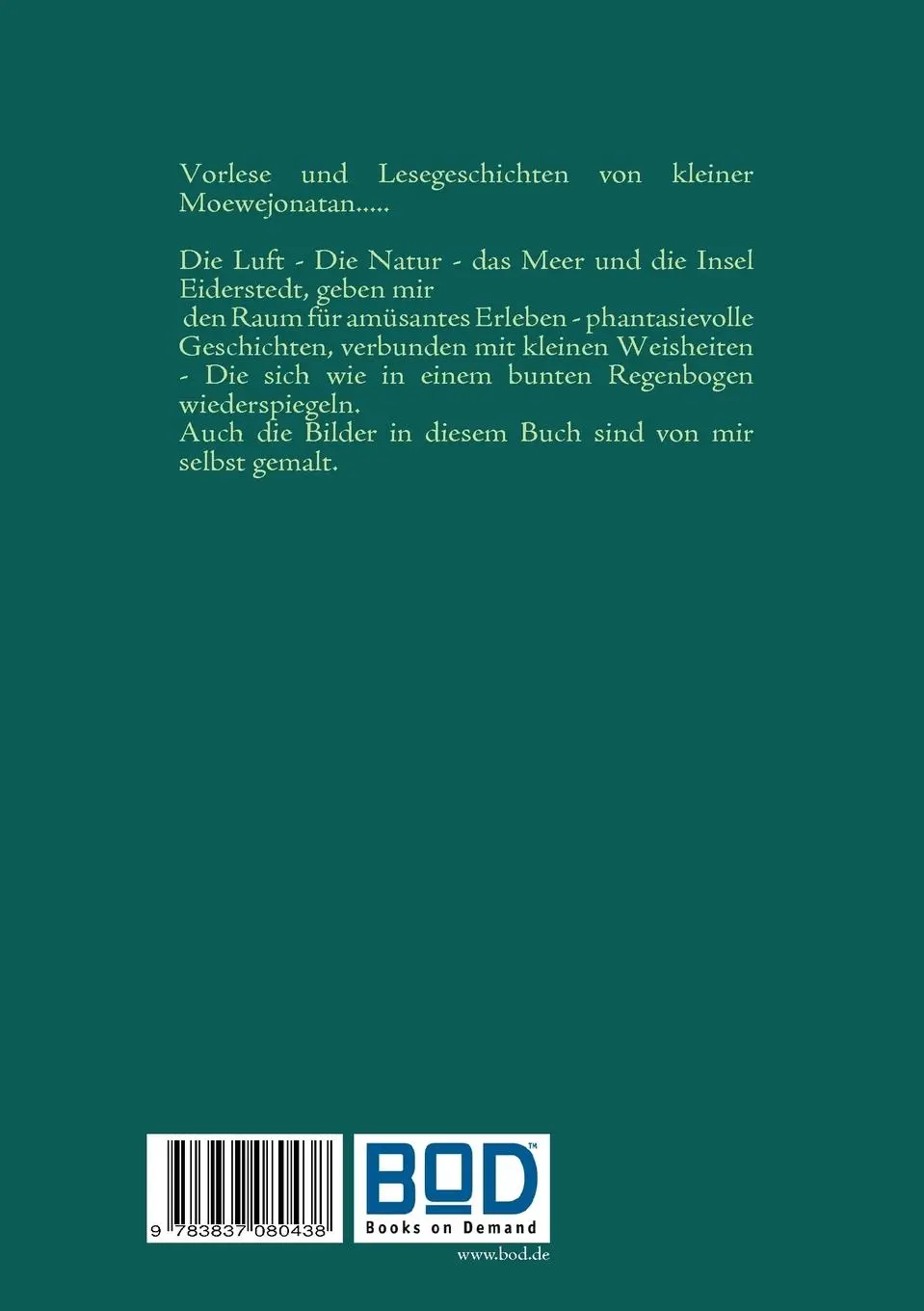 Rückseite: 9783837080438 | Lebenserfahrungen aus Poesie und Frohsinn | Annemarie Gründling | Buch