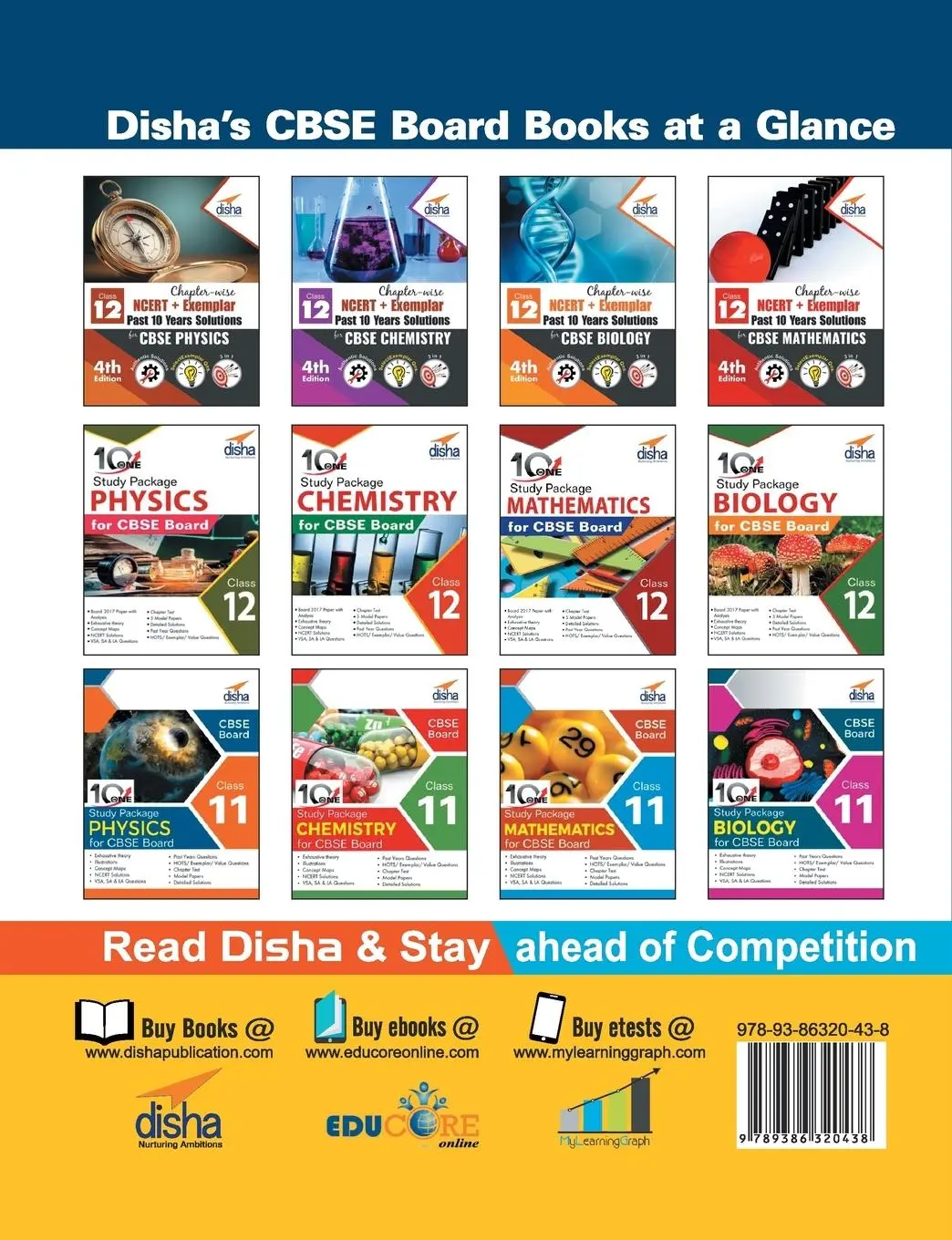 Rückseite: 9789386320438 | Chapter-wise NCERT + Exemplar + Practice Questions with Solutions...