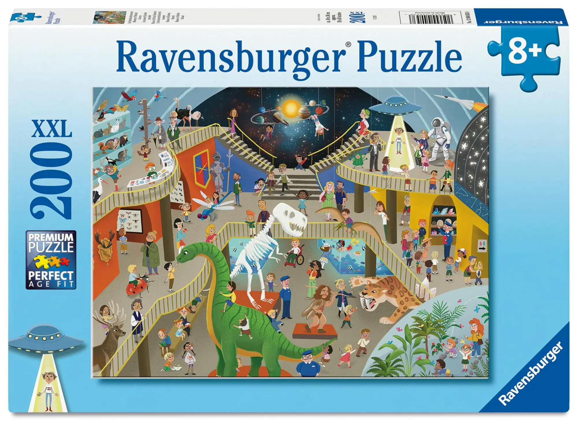 Cover: 4005555040538 | Kinderpuzzle 200 XXL Teile - Im Naturkundemuseum | Spiel | 12004053