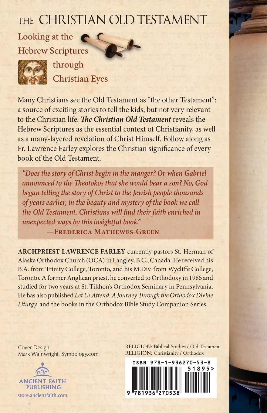 Rückseite: 9781936270538 | The Christian Old Testament | Lawrence R. Farley | Taschenbuch | 2012